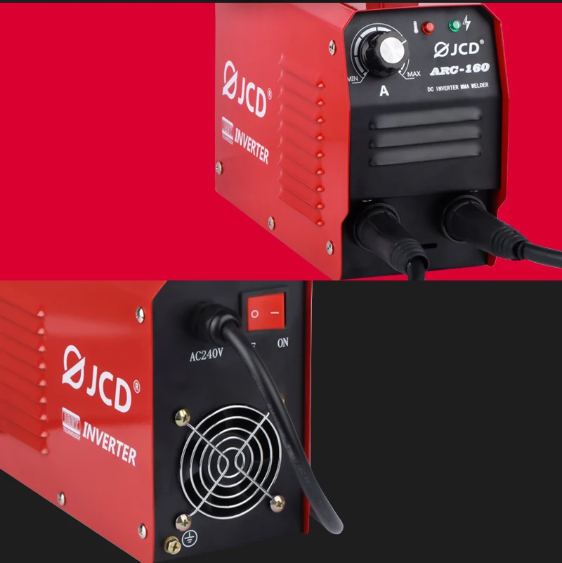 Инвертор JCD 160/200 а DC дуговой сварки бтиз MMA сварочный аппарат 220 В LCD Цифровой