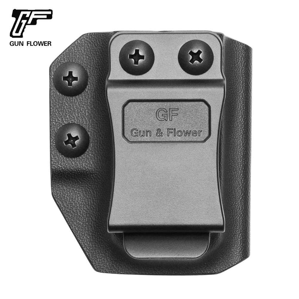 

Gunflower Kydex IWB Kydex одиночный Магнитный чехол с зажимом для ремня 9 мм * 19