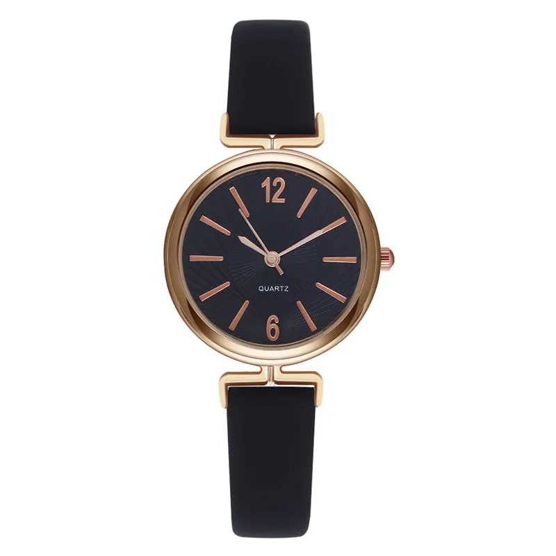 Женские кварцевые часы с кожаным ремешком люксовый бренд модные для женщин