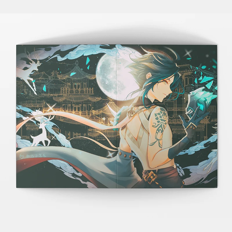 Passport cover Passport cover Cover on the passport anime passport cover Case for passport Passport cover anime passport cover rf Russia Dilyuk, Xiao, Albedo, Hu Tao, Kokomi, Kli, Dion, Zhong Li, Ke Qing