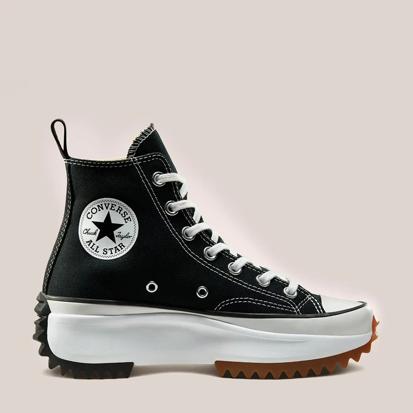 Оригинальные черные кроссовки Converse Run Star Hike Slow Hi унисекс на платформе 166800C - 001 |