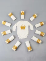 baby clothes 12 pcs month newborn babies girls boys bodysuit clothing sets cotton soft antiallergic fabric comfortable models