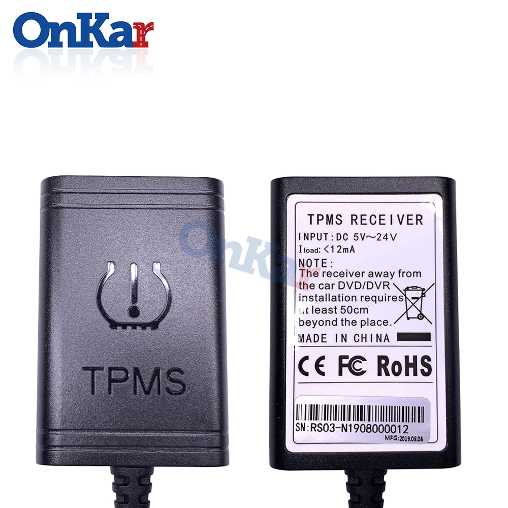 ONKAR Android USB система мониторинга давления в шинах подключи и играй автомобильный dvd-плеер gps навигация с 4 внутренними датчиками USB TPMS
