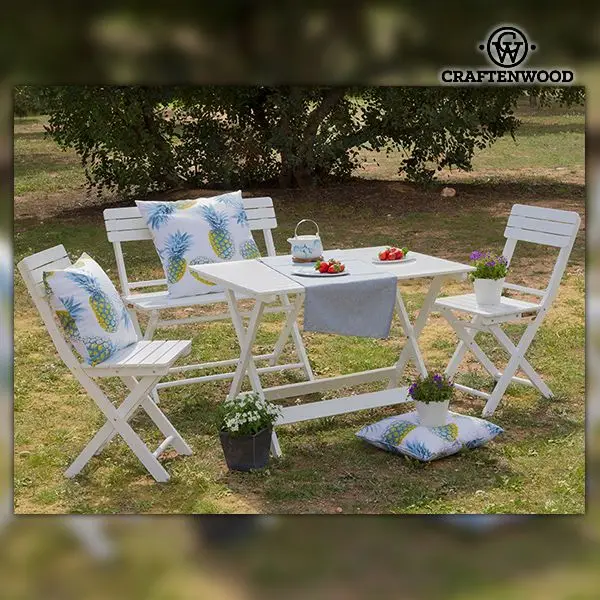 Настольный набор стол и 2 стула (4 шт) из спина |