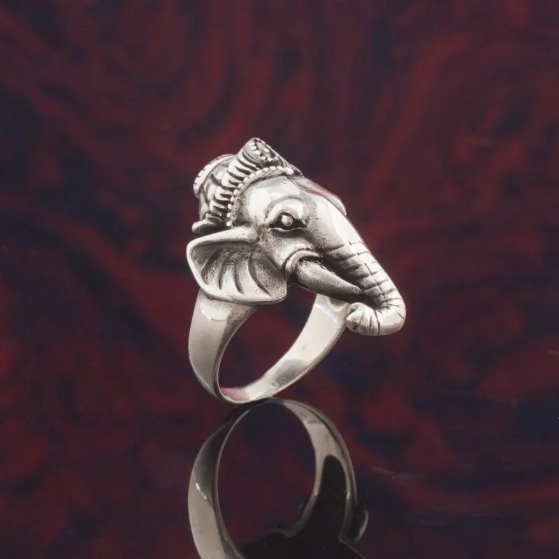 Серебряное кольцо Mammouth из стерлингового серебра 925 пробы Турецкая
