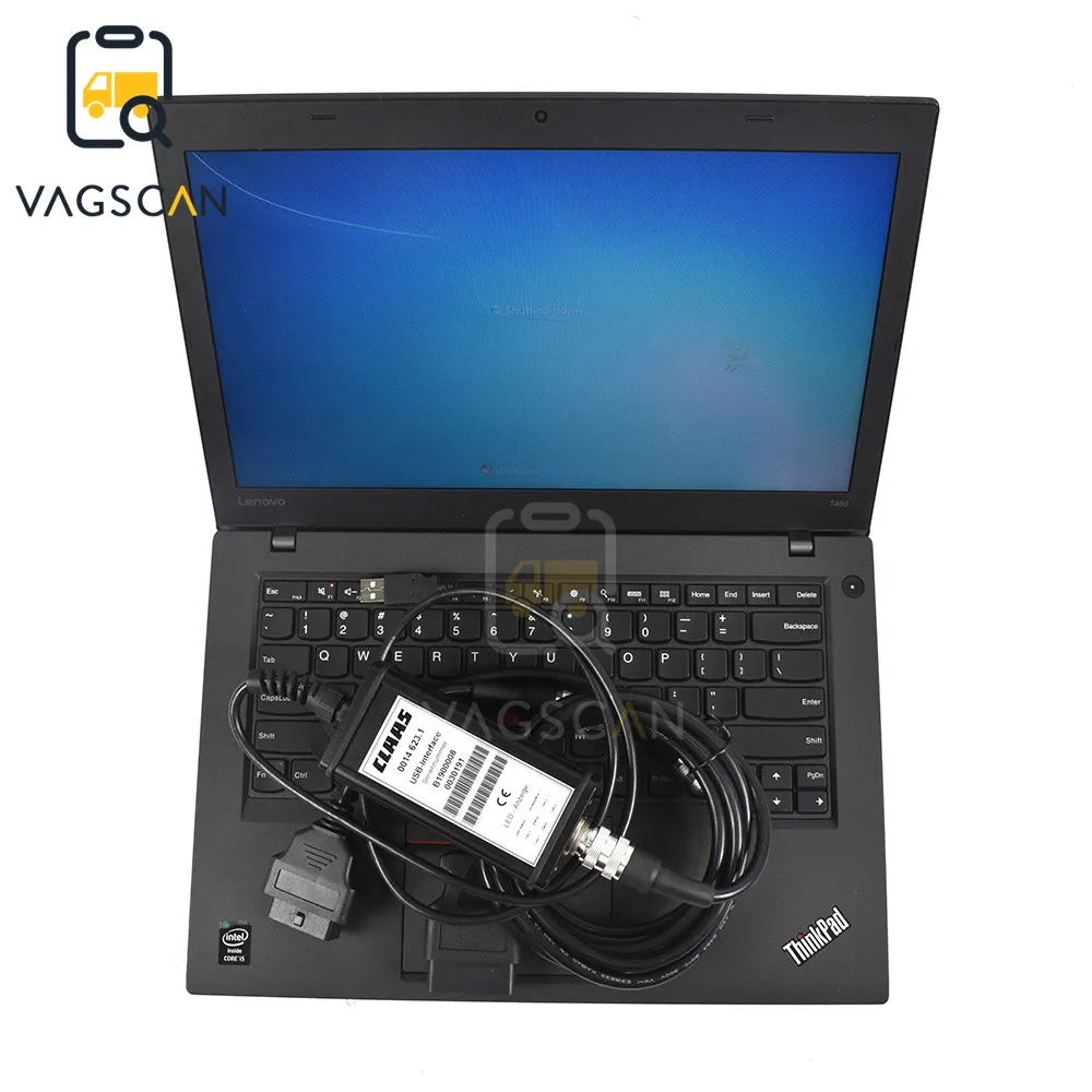 Ноутбук T420 для CLAAS CDS 7.5.1 диагностический комплект интерфейса CAN