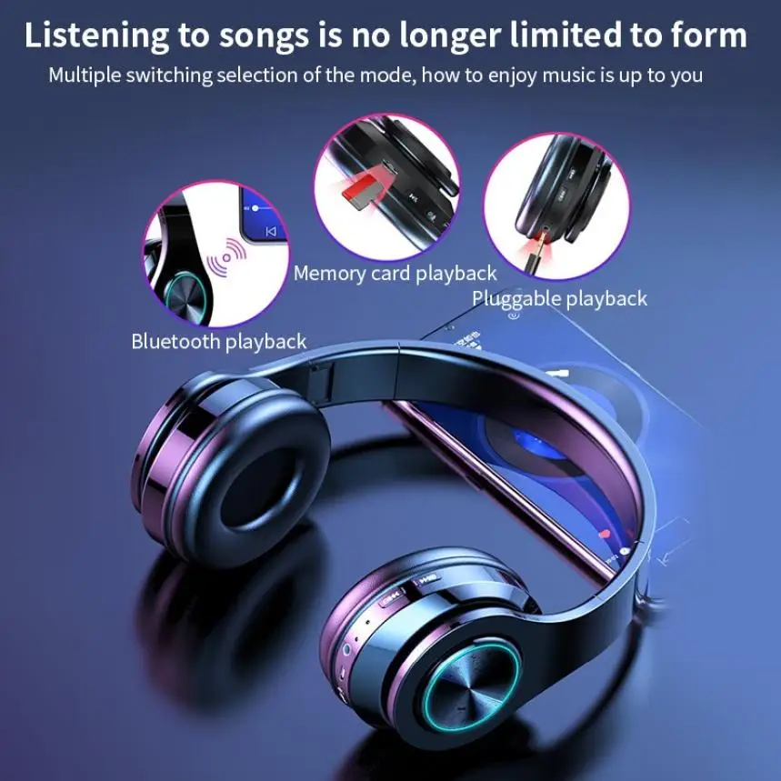 Цвет Беспроводной Bluetooth наушники спортивные Игровые Водонепроницаемый Hi Fi