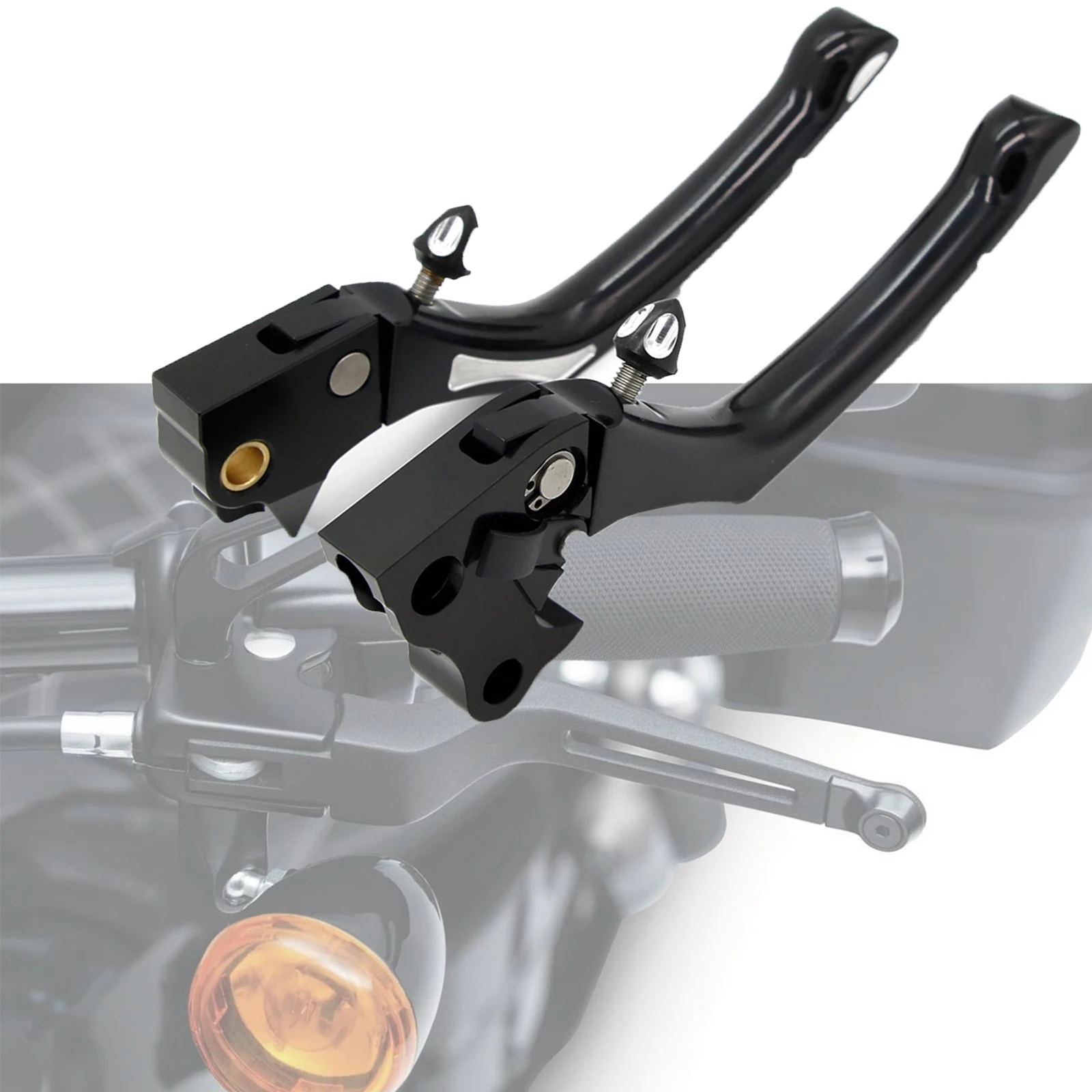 

Мотоциклетный черный рычажный тормоз сцепления для Harley Sportster XL XR 883 1200 48 2004-2013