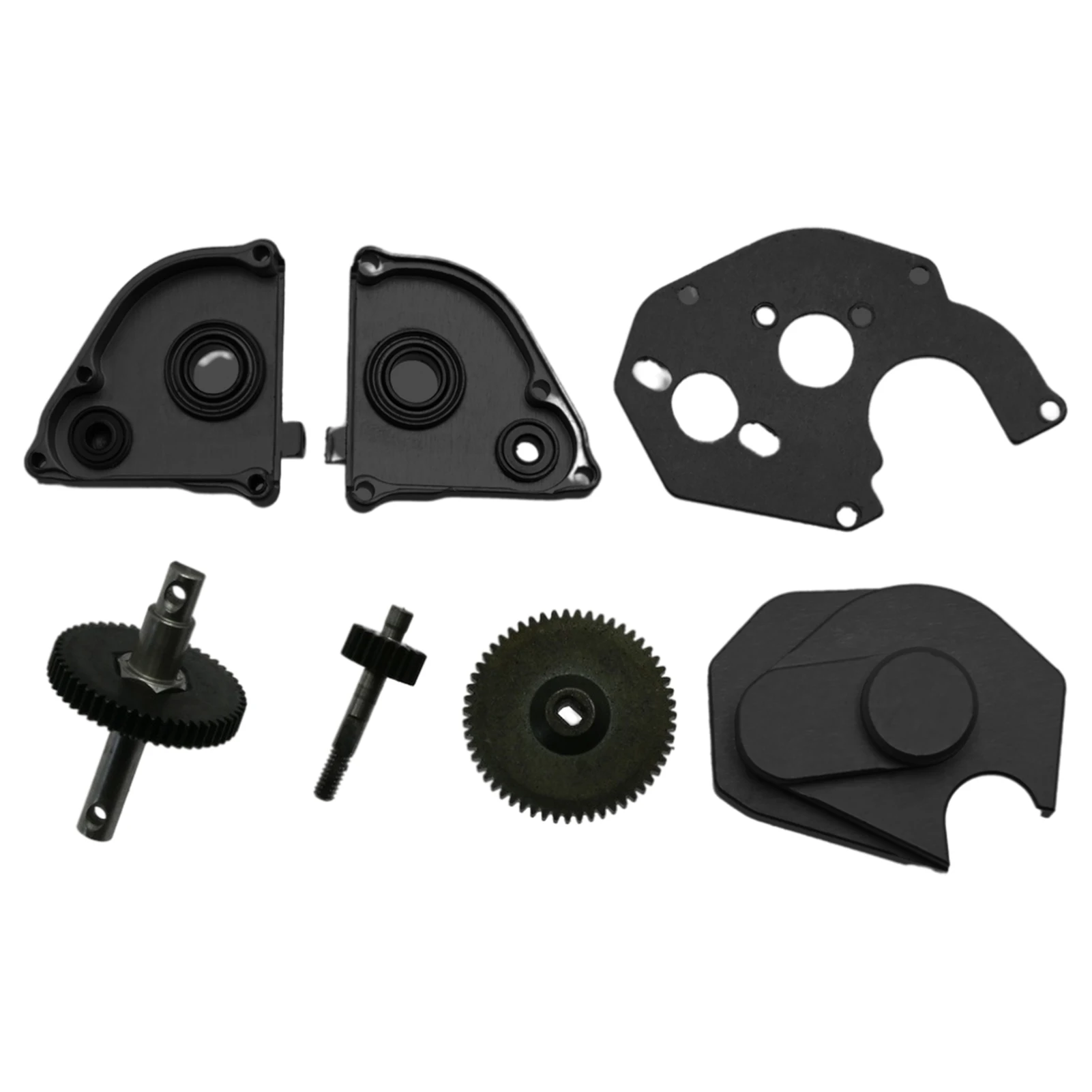 

1Pcs SCX24 90081 Hydraulic Transmission Box Cover Housing RC Car Metal Aluminum Gearbox Case Kit Upgrade Parts