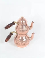turkish ottoman copper teapot flower motif small teapot silver gold color ottoman teapots home