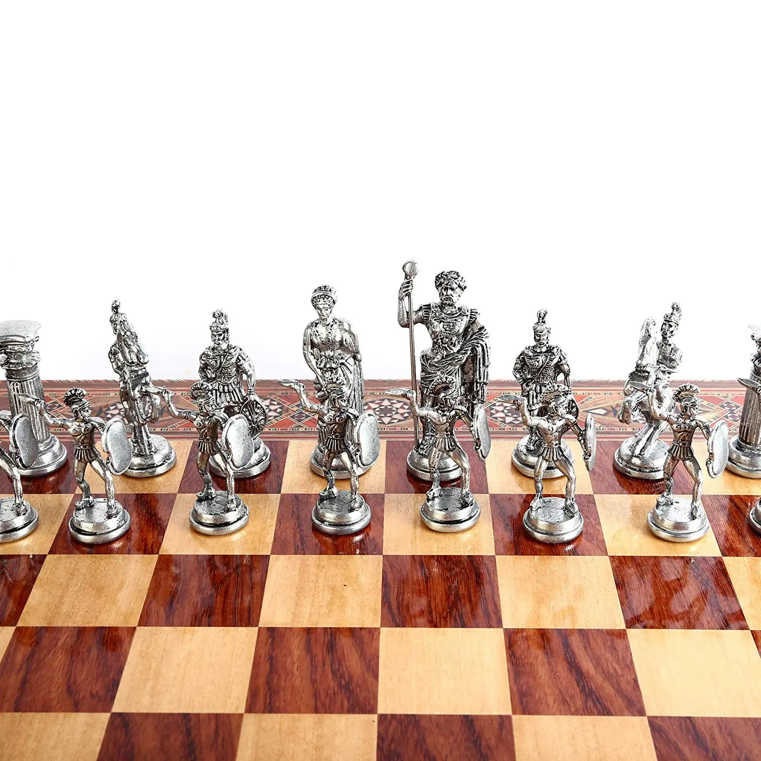(Только шахматные фигуры) старинная медная римская фигура металлические фигуры