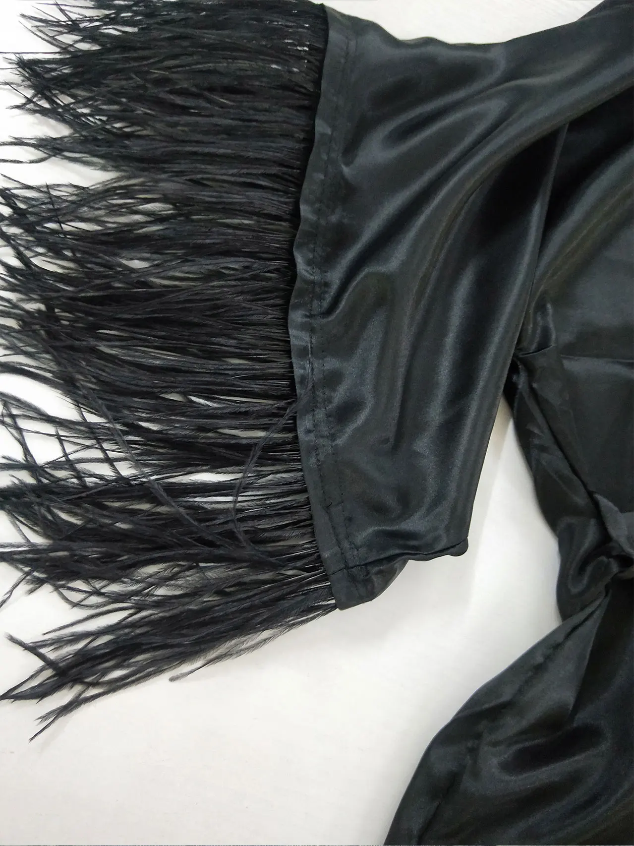 Халат невесты на заказ женский халат с перьями белое кимоно