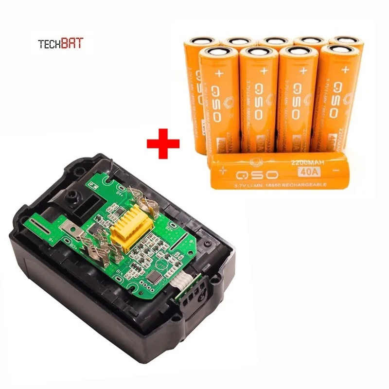 Набор для сборки аккумулятора Makita 18V 4Ah 5Ah 6Ah BL1840 BL1850 BL1860 BL1830 LXT 18650