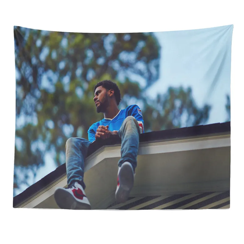 

2014 Forest Hills Drive J Cole Tapestry Wall Hanging Art for Bedroom Living Room Decor College Dorm