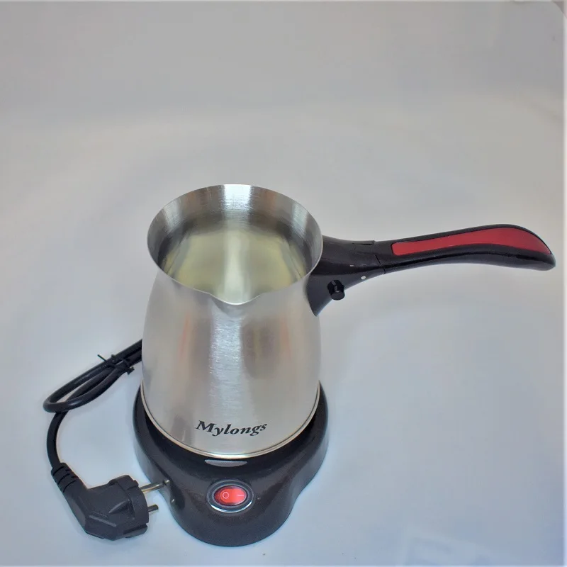 ЭЛЕКТРИЧЕСКАЯ ТУРКА БЕСПРОВОДНАЯ. ОБЪЕМ 500 МЛ. СКЛАДНАЯ РУЧКА. МАТЕРИАЛ КОРПУСА