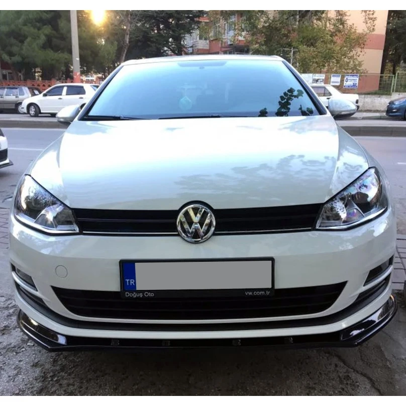 For Volskwagen Golf 7 Accessories Volkswagen MK7 Front Bumper Attachment Piano Black | Автомобили и мотоциклы