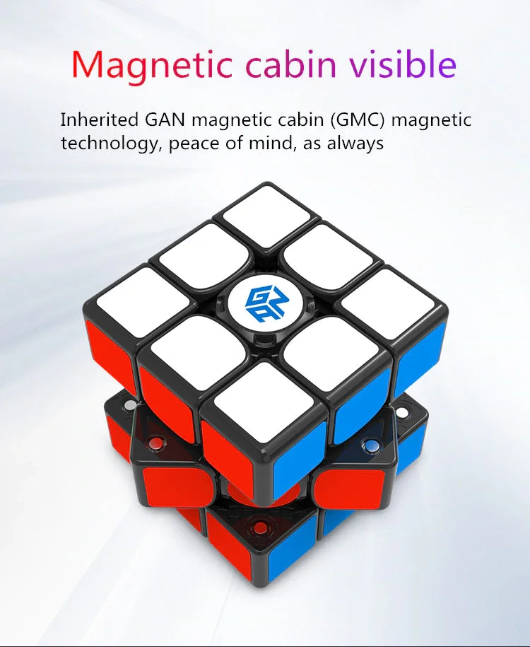 GAN356 i Magnetic 3x3 Magic Cube GAN356i 3x3 cube gans 3x3x3 cube Magnetic Online Competition Cube GAN 356 i Magnetic Magic cubo