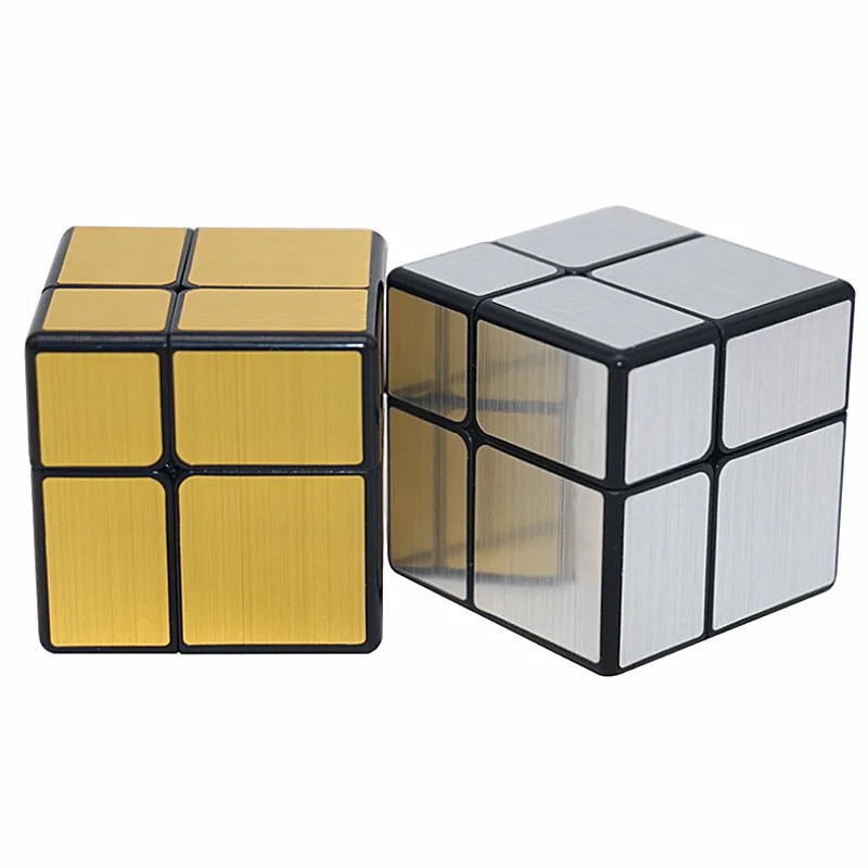 Волшебный кубик QiYi Mirror 2x2X2 2x2 зеркальный пазл волшебный 2 скоростных зеркальные