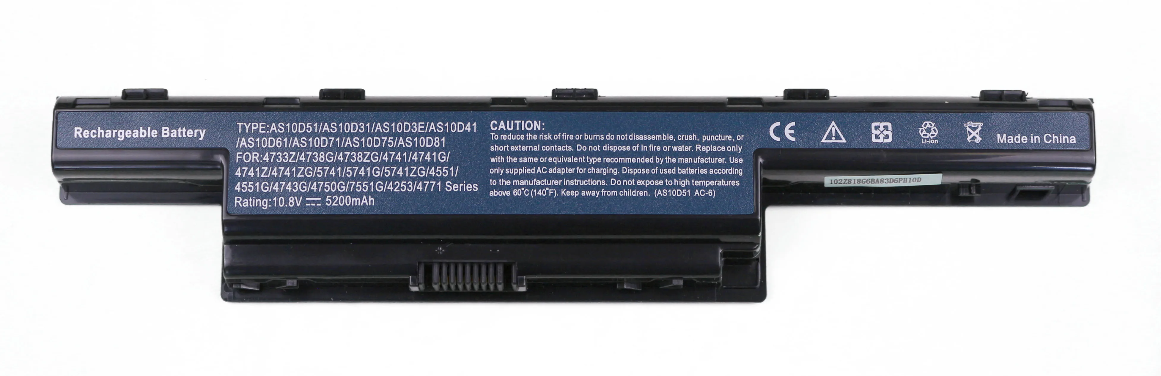 Аккумулятор для ноутбука Acer Aspire V3-571G-33114G50Makk (батарея) |