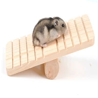hamster seesaw gift anti slip groove design small animals squirrels gerbils mice dwarfs rats rest and play