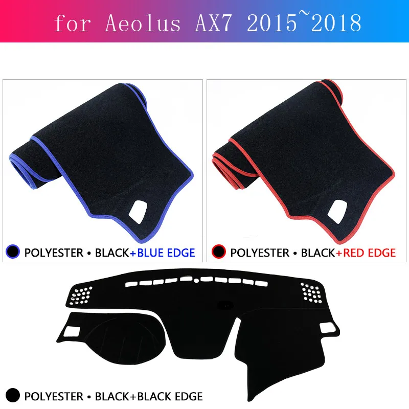 Защитный коврик для приборной панели Aeolus AX7 2015 ~ 2018 2016 защиты от солнца подушка