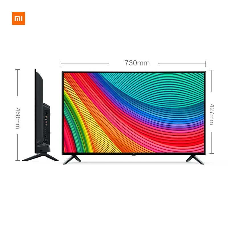 Телевизор Xiaomi mi ТВ Android светодиодная подсветка Смарт ТВ 4S 32 дюйма | Custo mi zed русский язык |