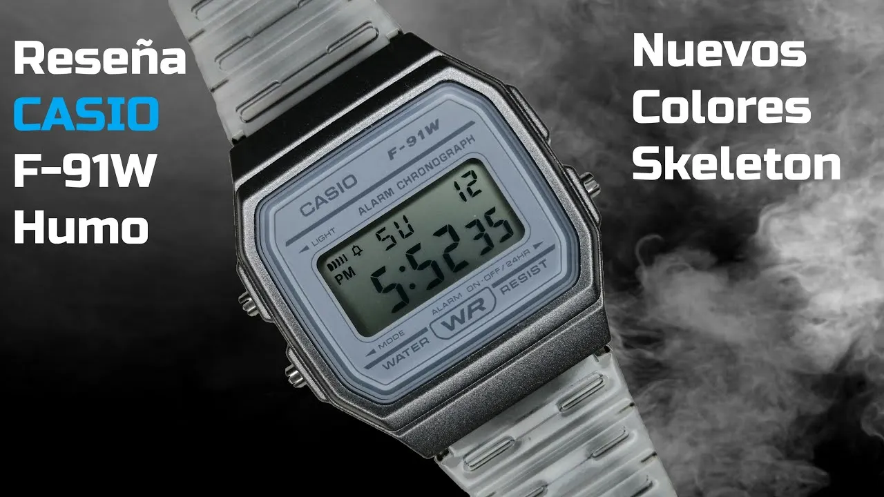 casio watch gray
