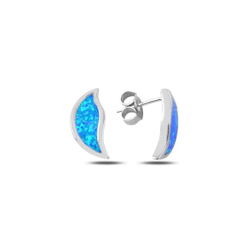 

Silver 925 Sterling Opal Stone Earrings