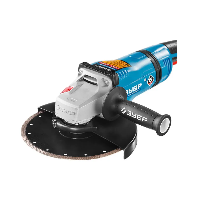 Углошлифовальная машина (болгарка) ЗУБР Профессионал (УШМ-П230-2100 ПВ)