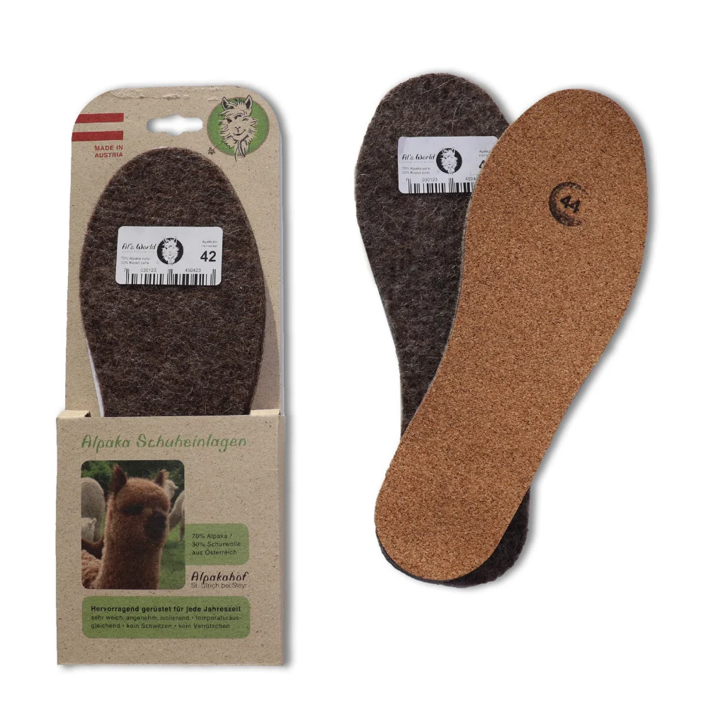 

Alpaca Wool Winter Hot Felted Insoles & Liners for Shoes & Boots Insole Big Size Shoes