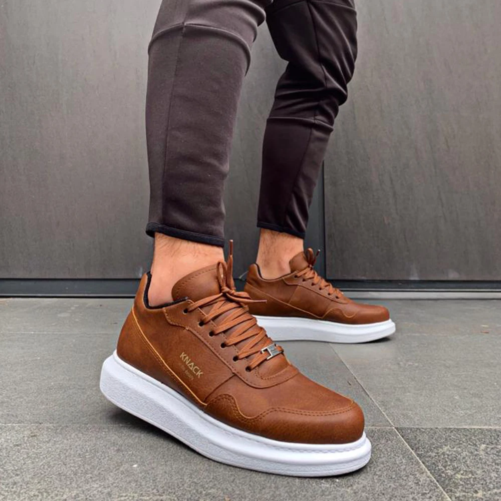 

Knack Yüksek Taban Günlük Ayakkabı 040 Taba Spor Model Şık Tasarım Men's Shoes Men's Sports Shoes New Model Shoes Casual Shoes