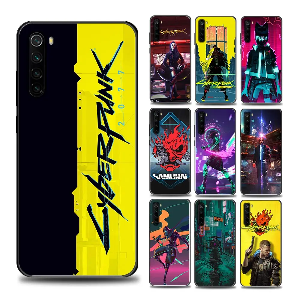 

Game C-Cyberpunkes Phone Case for Redmi 6 6A 7 7A Note 7 8 8A 8T Note 9 9S 4G 9T Pro Soft Silicone Cover Coque Funda Capa