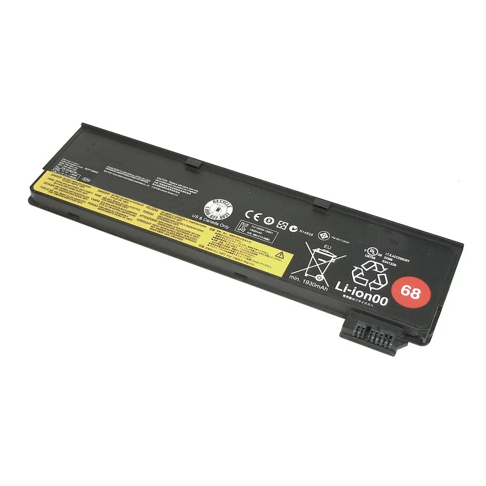 Аккумуляторная батарея для ноутбука Lenovo ThinkPad T440 T440s X240 (0C52861 68) 11.4V 24Wh |