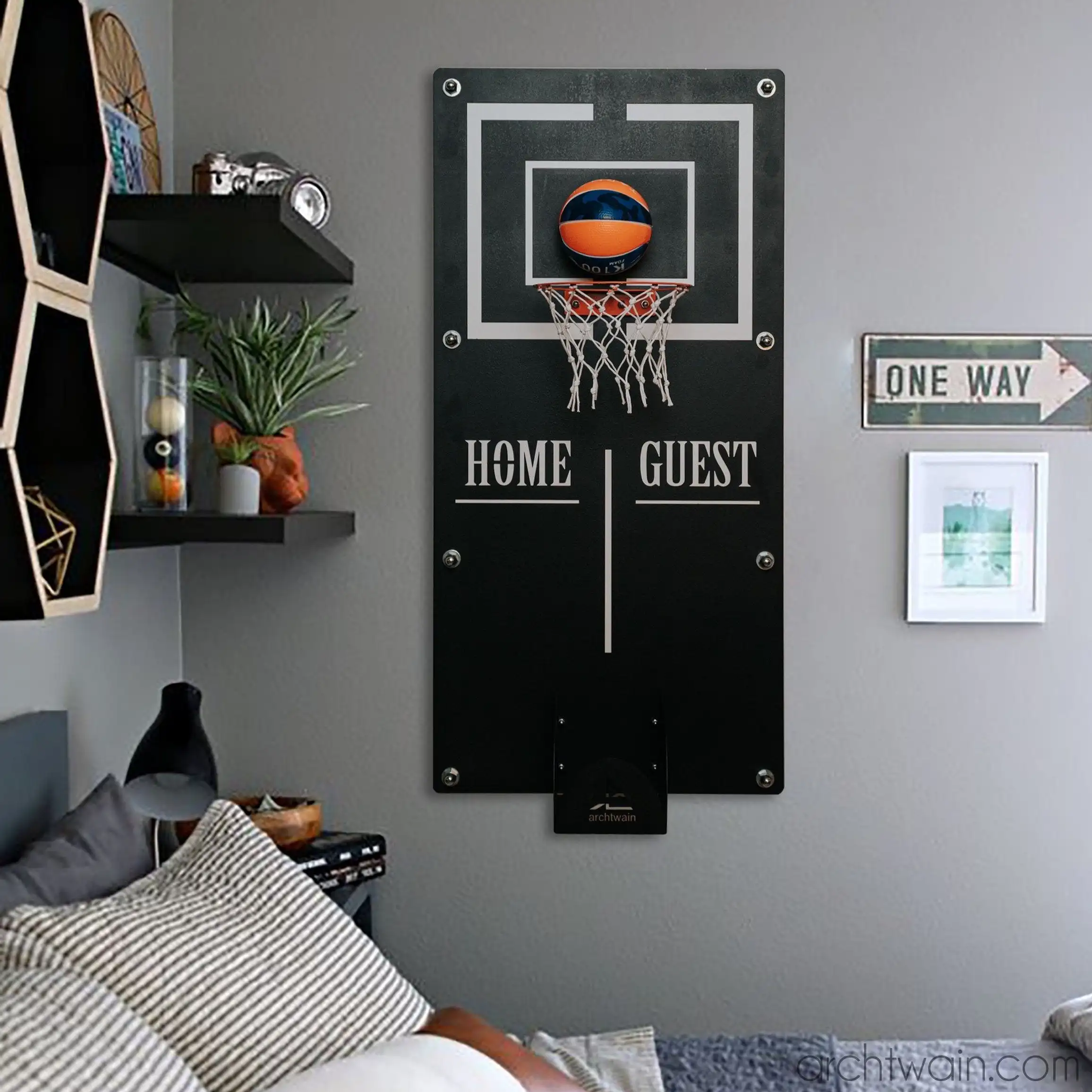 

New 2022 Mega Basketball Wall Decor Product Discount Office Home Decorations Livingroom Leisure Supplies