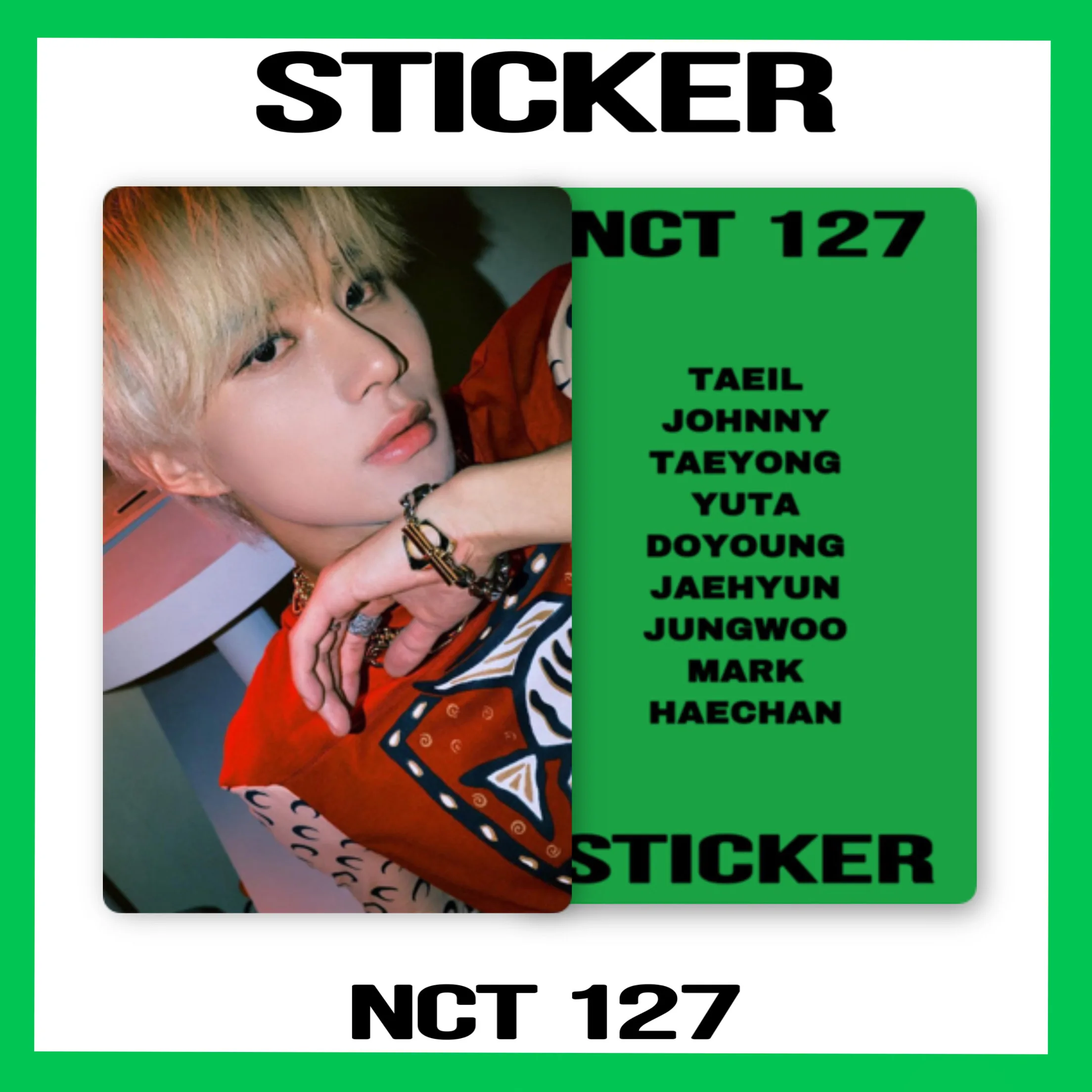 9 шт/комплект Карты закладка K-POP NCT 127 STICKER для коллекции | Наборы канцелярских