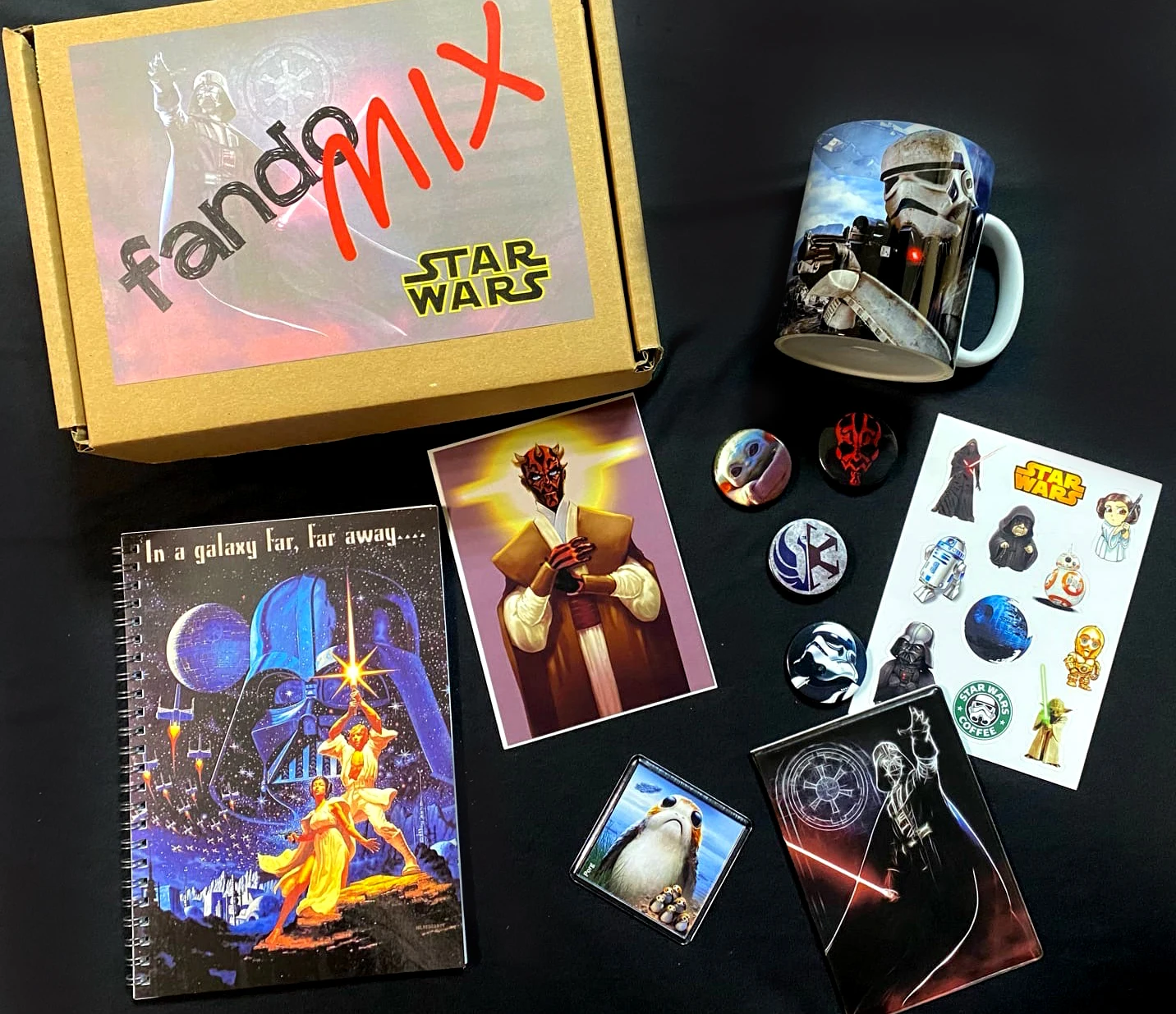 Фандомный бокс Звездные войны Star Wars