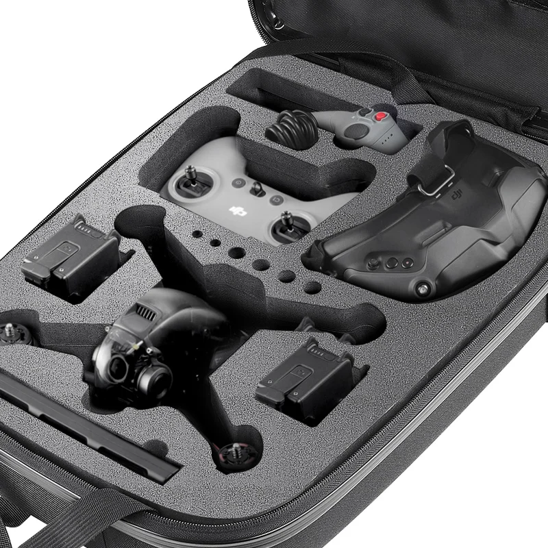 DJI FPV упаковано с рюкзаком-кроссер чехол двойная сумка через плечо очки V2 посылка