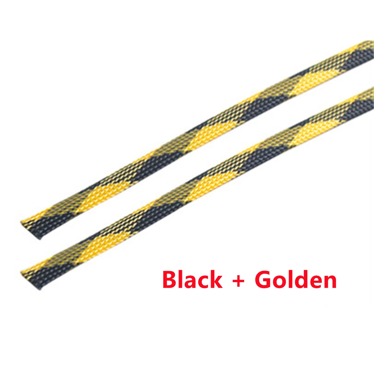 

1-метровая, цветное меланжевое плетение, огнестойкая нейлоновая трубка, изолированная плетеная оболочка, защитный провод для линии передачи данных, кабель