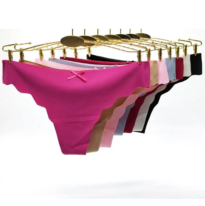 

5 Pcs/Lots New Arrival Women Panties Seamless Underwear Lady G String Thong comfortable Underpants