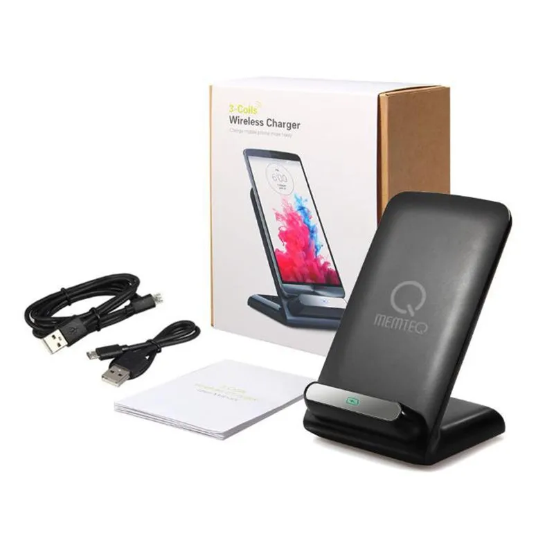 10 Вт QI Быстрая зарядка стекло Беспроводное зарядное устройство для samsung Galaxy S10 Plus