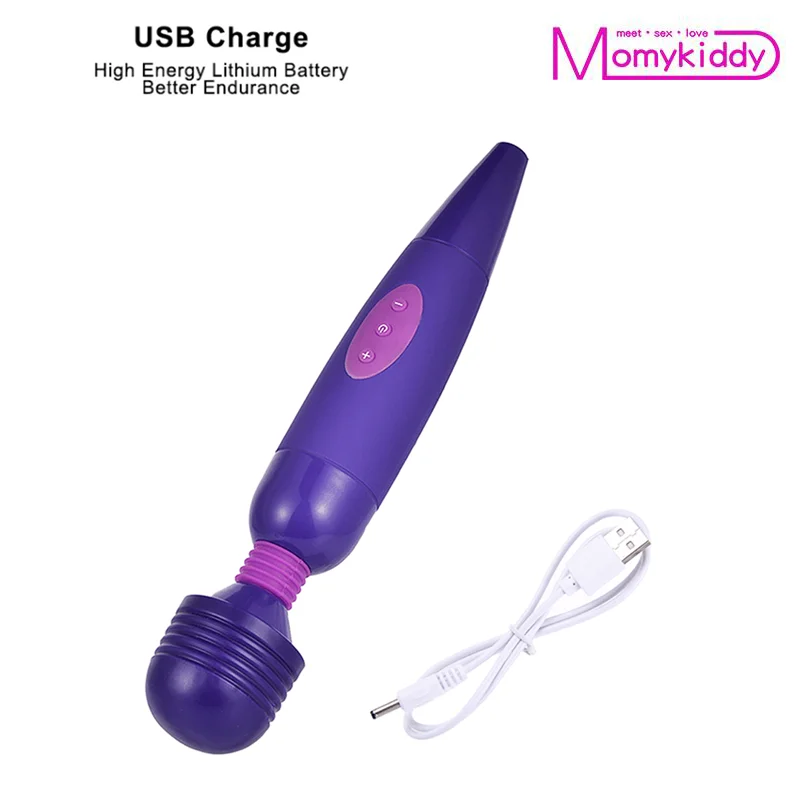 Мощный Стимулятор клитора AV вибратор массажер эротические интимные игрушки для