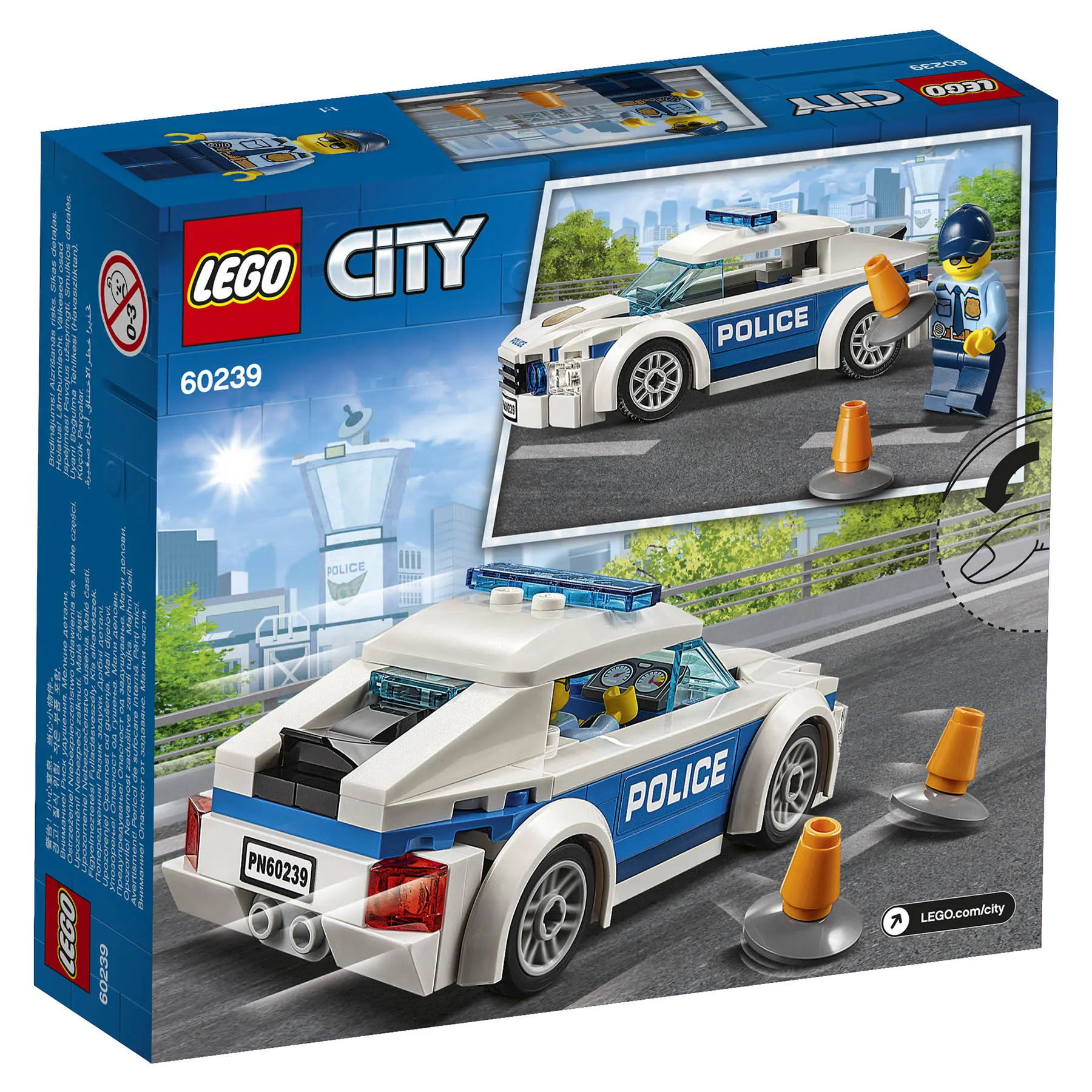 Конструктор LEGO City 60239 Автомобиль полицейского патруля | Игрушки и хобби