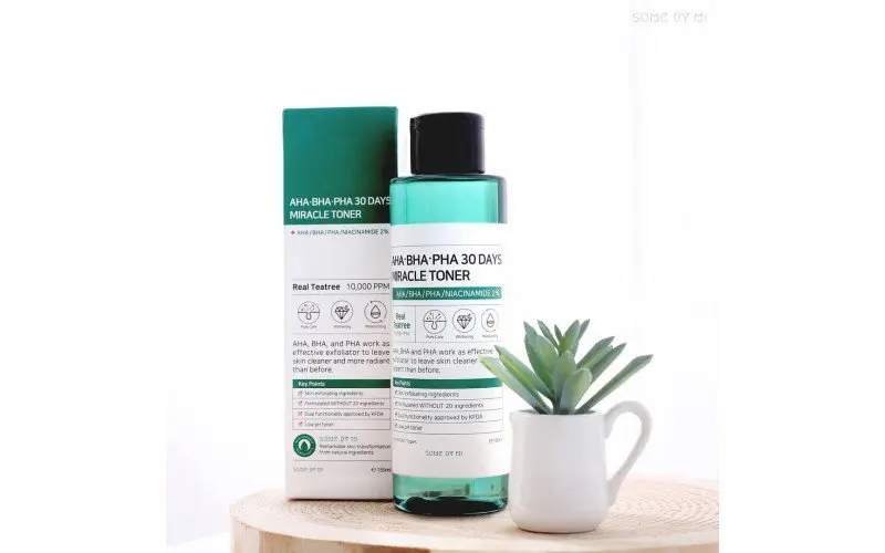 Some By Mi AHA-BHA-PHA 30 Days Miracle Toner - Кислотный очищающий тонер для проблемной кожи 150мл |