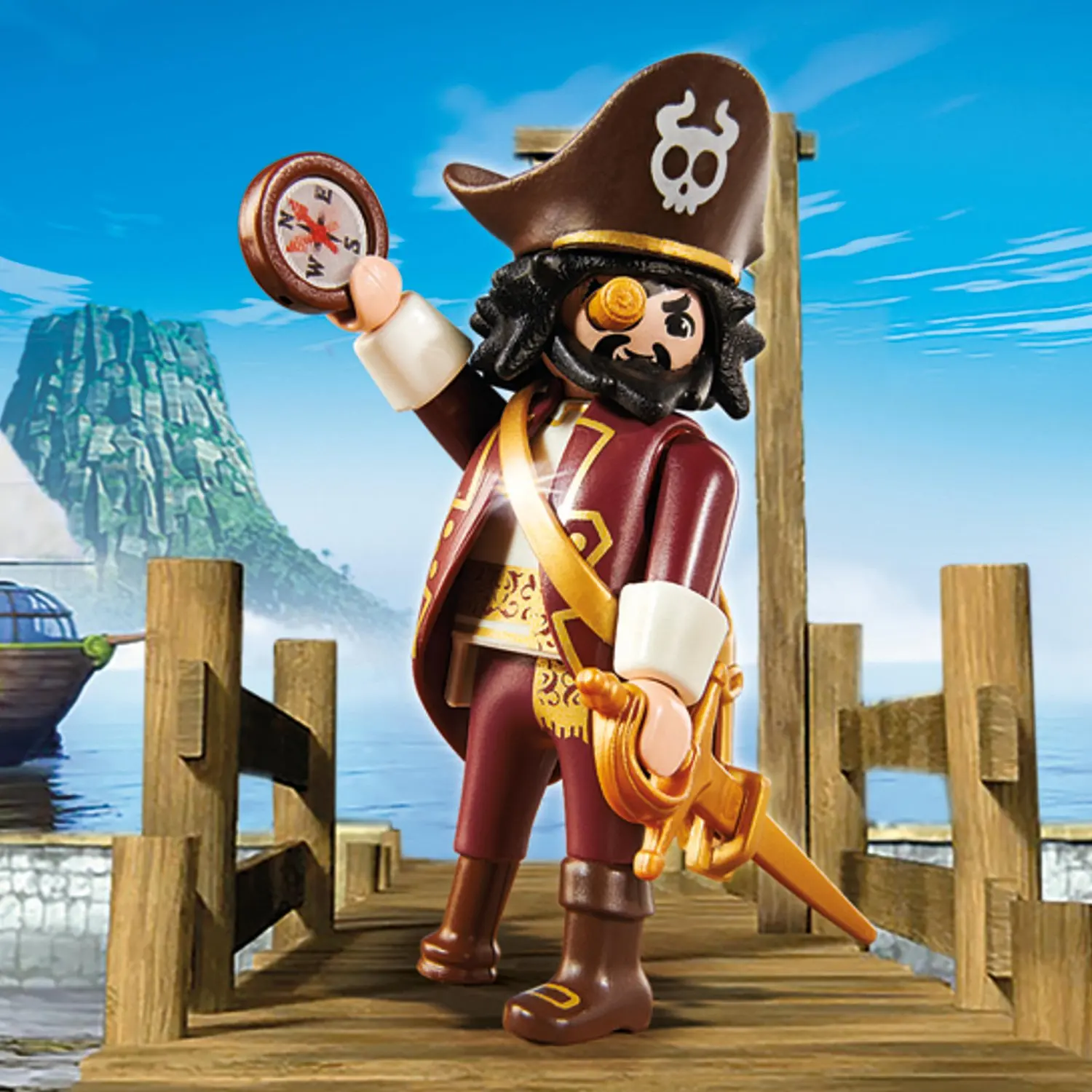 Супер набор Playmobil Акулья борода|Блочные конструкторы| |