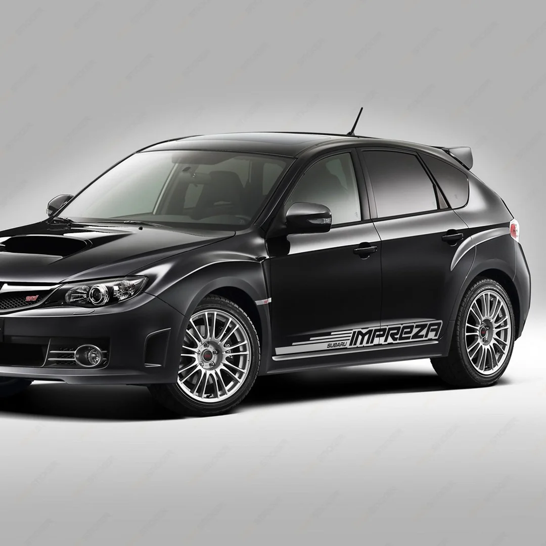 Наклейка на борта для SUBARU IMPREZA виниловая наклейка стикер борт |