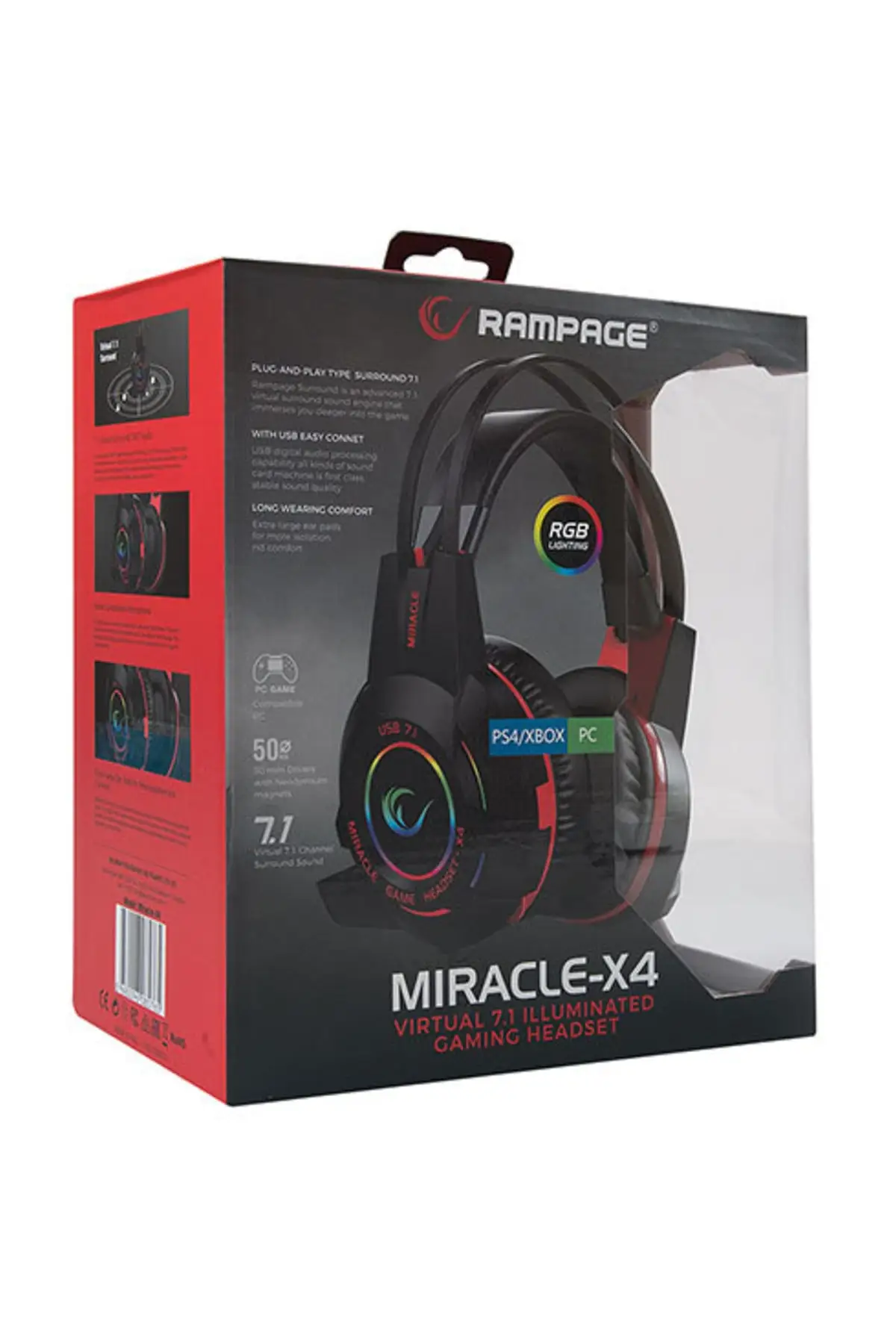 

Black 7.1 Pro Player Headset