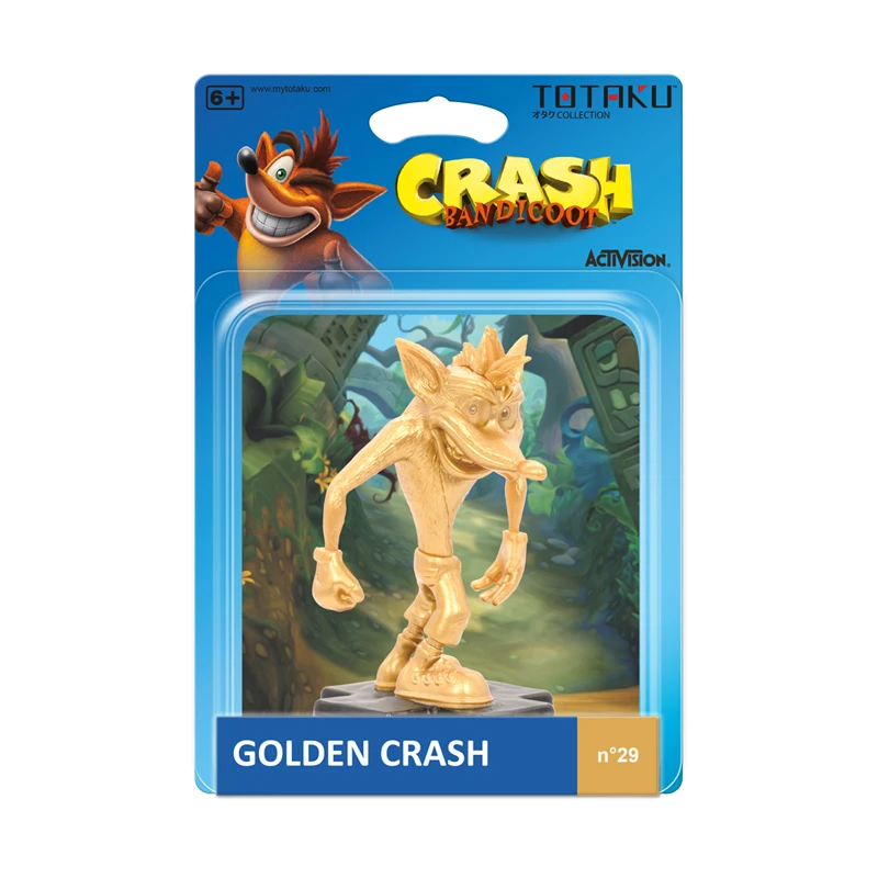 Фигурка Crash BanCrash Bandicoot: Golden Crash. Ограниченное издание|Запасные части| |