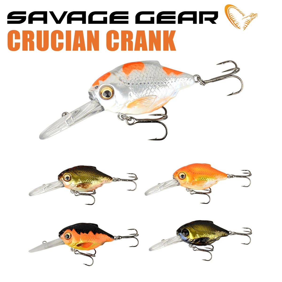 

Savage gear 3D Crucian Crank 4.6 cm 8.3 gr Fishing Lure