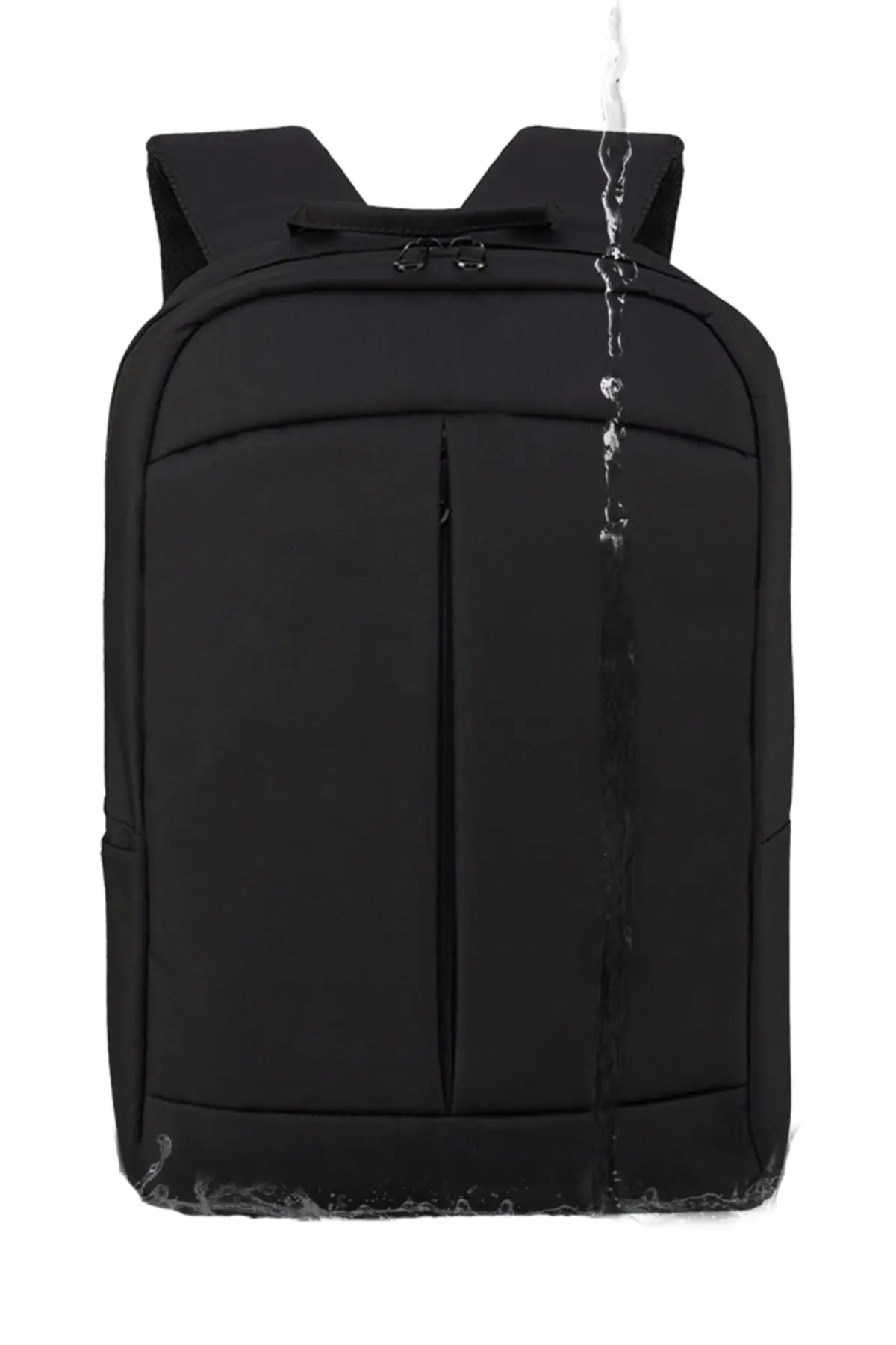 High Quality Waterproof Men’s 15.6 Notebook Computer Laptop Backpack Fabric And Zipper Business Backpack Black Pc
