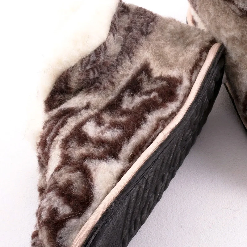 Чуни из овечьей шерсти WOOLLAMB "АНТАРКТИДА" домашняя обувь чуни домашние